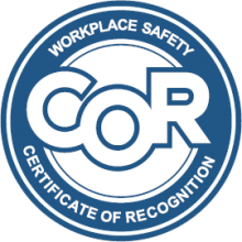 Workplace Safety Certificate of Recognition